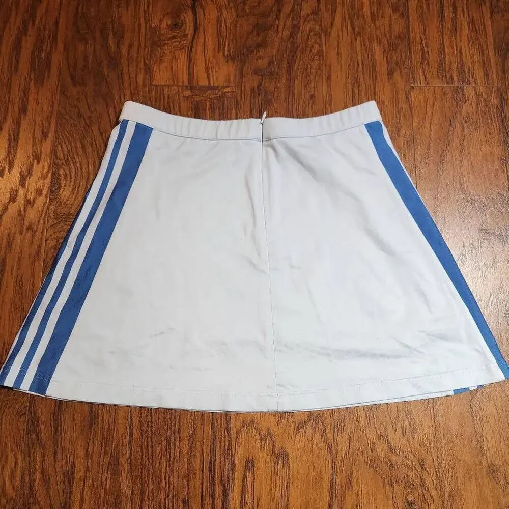 Adidas baby blue skater skirt